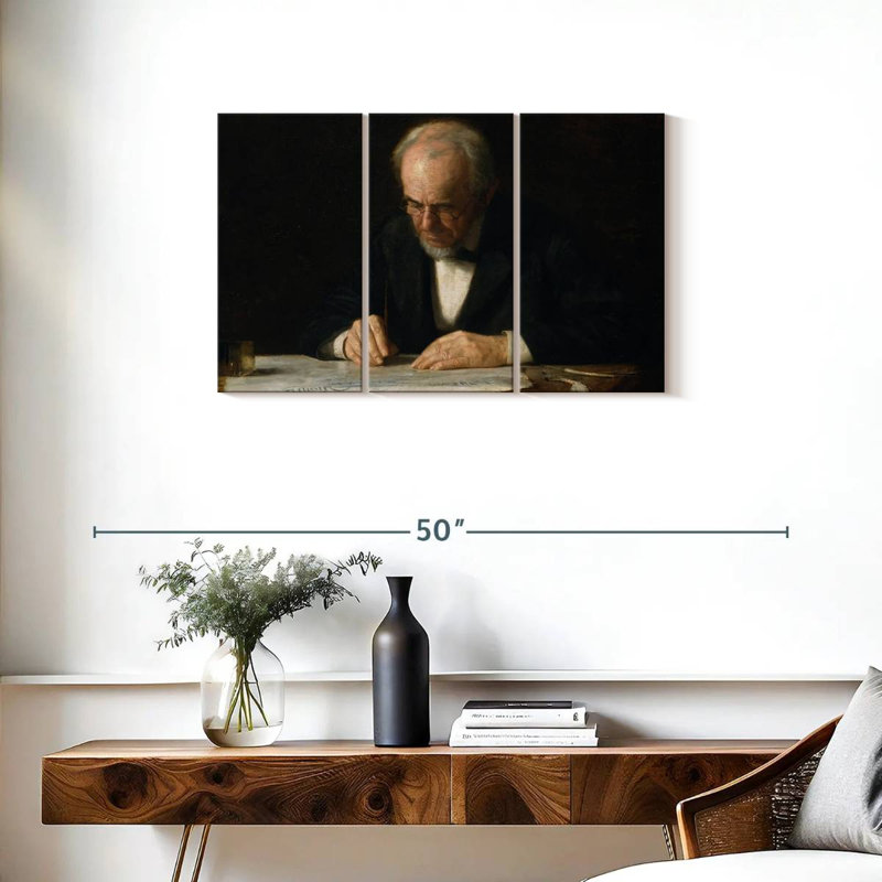 Senne The Writing Master, 20" H x 33" W