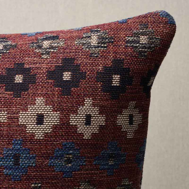 Ayumi Performance Pillow, 20" x 20", Russet
