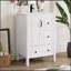 24"Freestand Bathroom Vanity With Soft-Closing Drawers