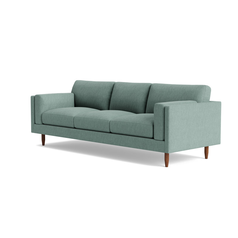 Skinny Fat Sofa (95"), Performance Weave - Spa
