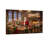 Christmas Santa Claus Elves Christmas Celebration Dinner Scene