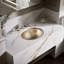 Bachata®20" Oval Drop-In/Undermount Bathroom Sink, No Overflow-22675302