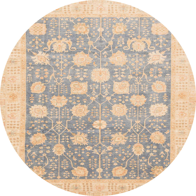Tapis abstrait 4041, Rond 5 pi