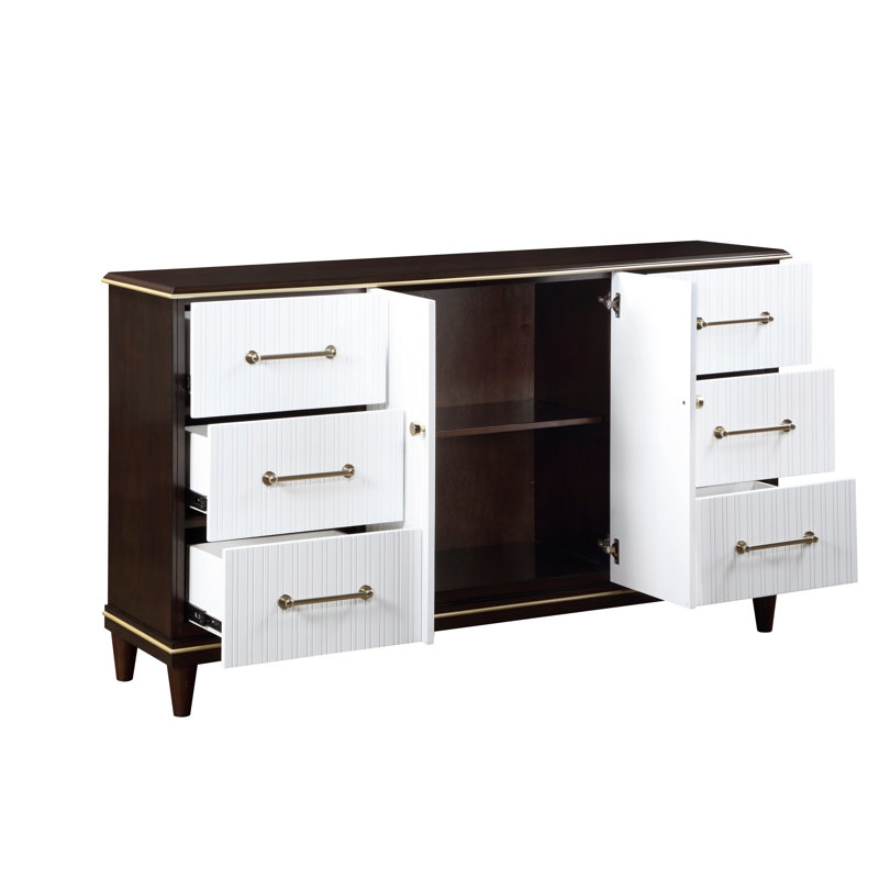 Commode 6 tiroirs l 66 po