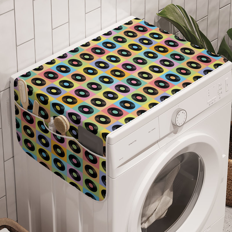 Ensemble de 2 lave-linge East Urban Home Retro de 47 po x 18,5 po