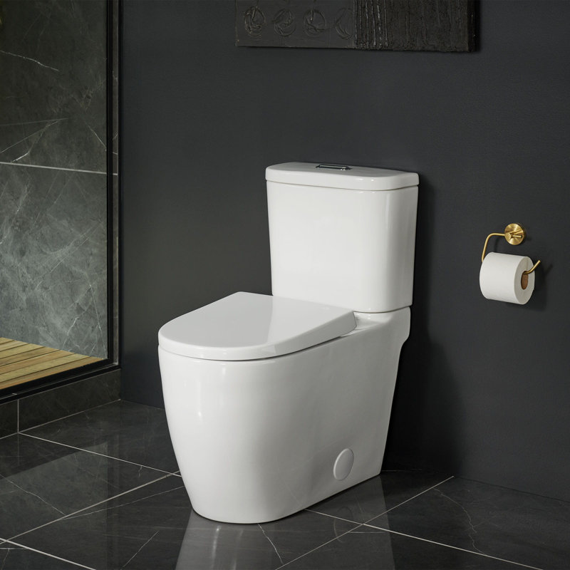 Essence 1.28 GPF (Water Efficient) Elongated Two-Piece Toilet (Seat Included)