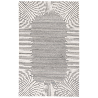 Tapis gris / ivoire Fifth Avenue 129