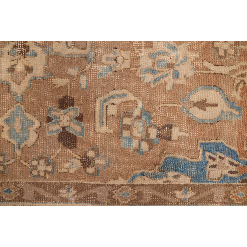 Tapis brun Antalya Vintage 4 pi 8 po x 6 pi 3 po