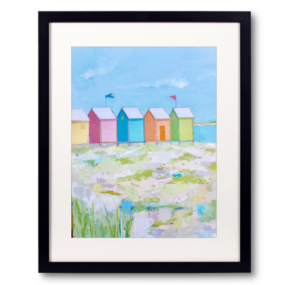 Cabanas Print by Phyllis Adams