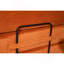 Canapé-lit convertible avec coussin cylindrique, canapé-lit pliant en velours côtelé avec structure de forme fixe, canapé-lit de salon pour la chambre à coucher (orange)-130177090-130177095