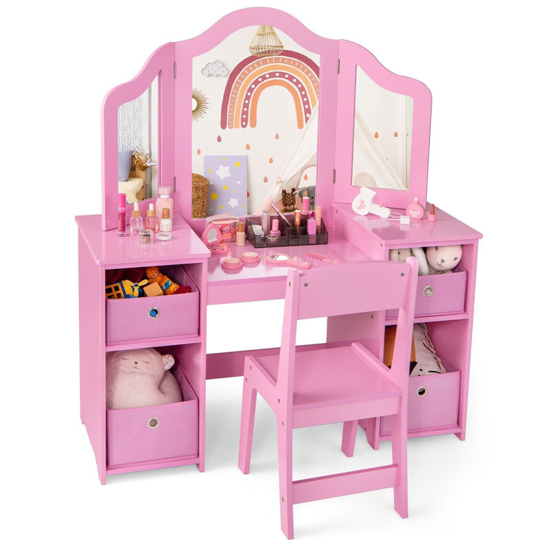Antonella Dressing Table with Mirror