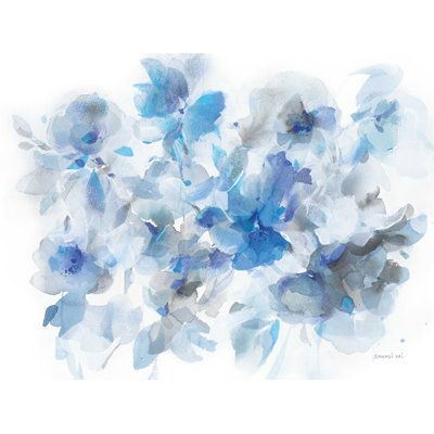 «Floral Abstraction» par Danhui Nai, reproduction d'art sur toile tendue