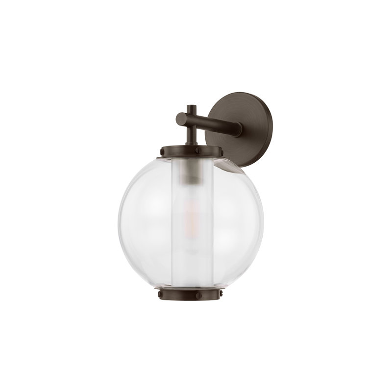 Troy Lighting Marco 1 Light Exterior Wall Sconce, Bronze