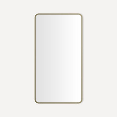 Miroir rond en métal