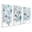 "Teal Harmony II" par Carol Robinson, reproduction sur toile flottante 3 pièces-62940540