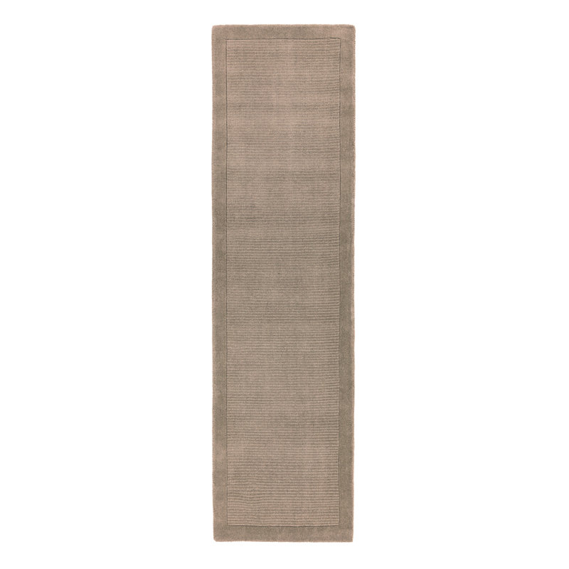 Durbin Wool Hand Woven Dhurrie Area Rug, Runner 68 x 240cm