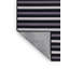 Tapis gris à rayures horizontales lavable à la machine-2001814972