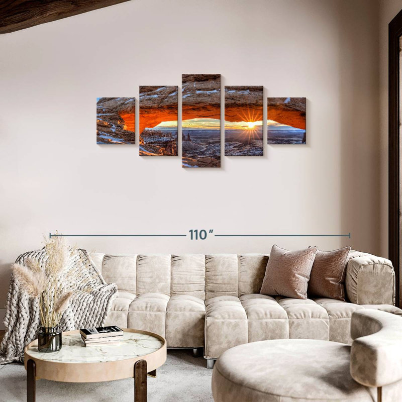 Mesa Arch, 34" H x 74" W