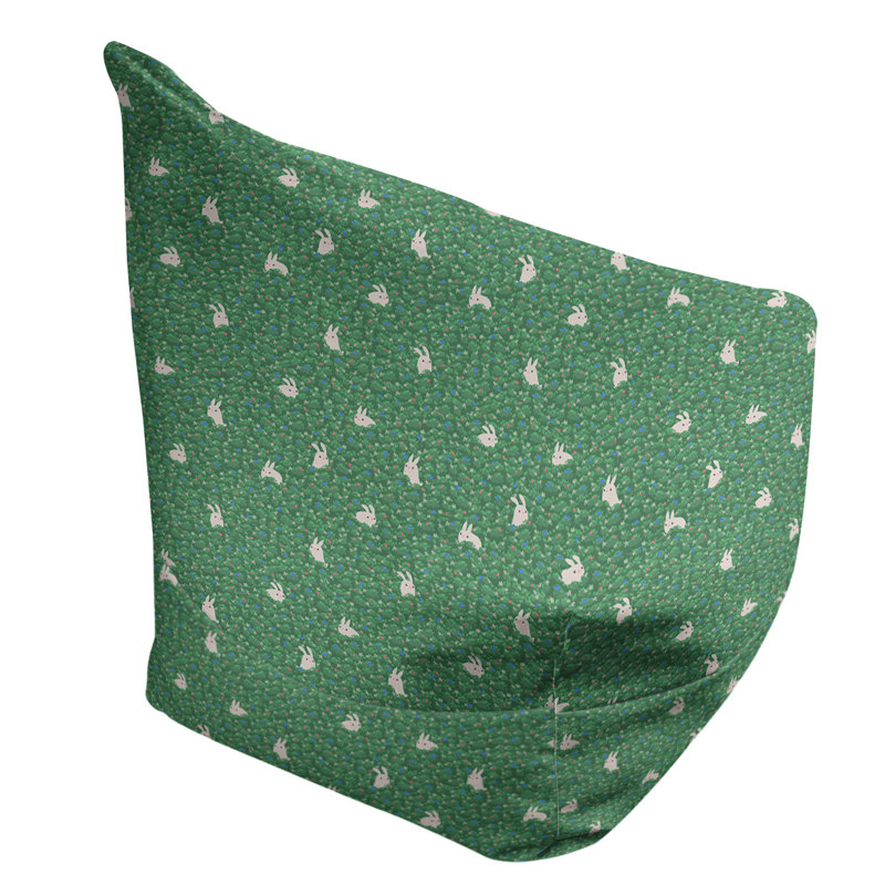 Petite chaise à sacs à billes & Leffel, H 86 po x l 27 po x P 43 po, Jade, Rembourrage poly