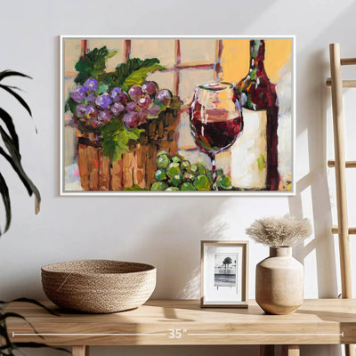 Nature morte au vin classique
