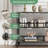Console Table 43”, 3-Tier Industrial Entryway Table, Narrow Entrance Sofa Table with Shelves Sofa Table for Hallway, Living Room, Small Space-1067901397