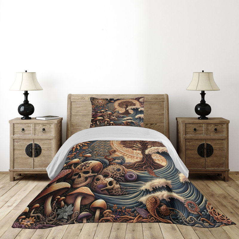 Polyester Coverlet, Twin Coverlet + 1 Standard Shams