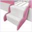 Lit pour enfant rembourré avec escalier-106588485-106588487
