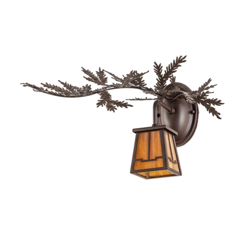 Pine Branch 1 - Light Armed Sconce