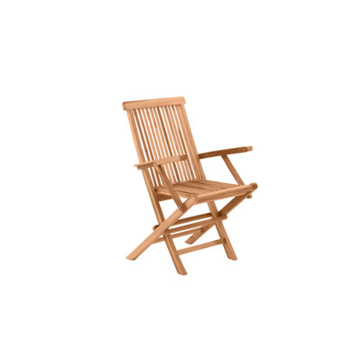 Foldable Outdoor Patio Dining Armchair