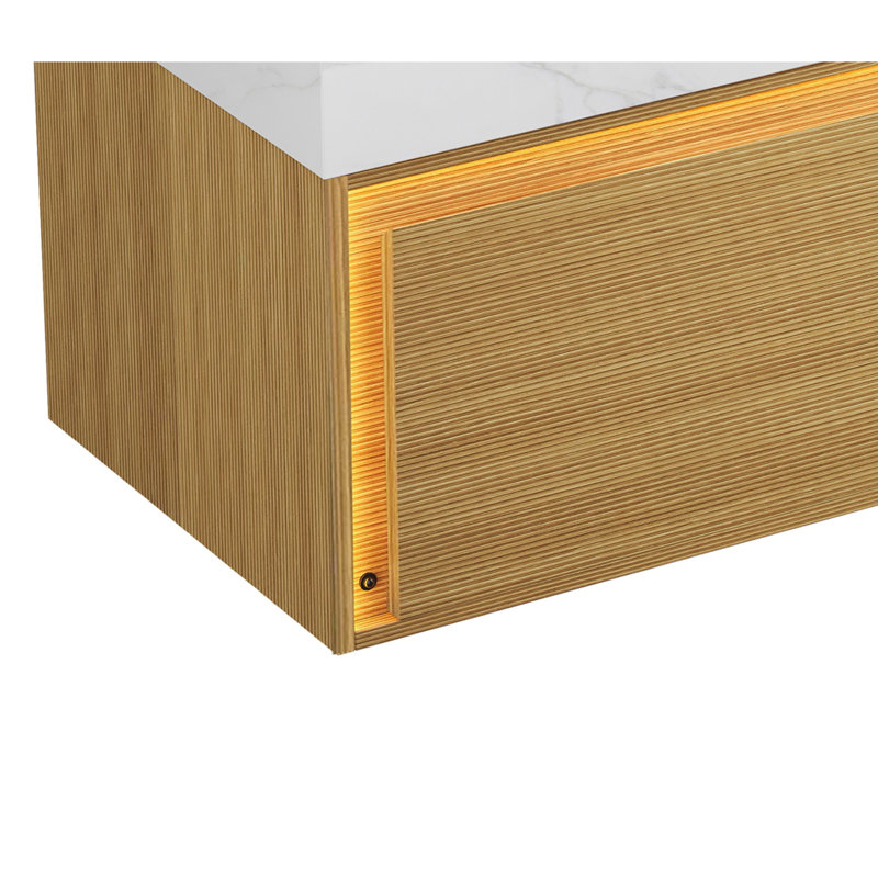 Armoire murale avec tiroir NYAH 36 po, H 15,75 po x l 35,43 po x P 19,49 po