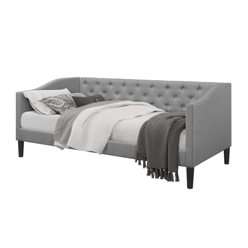 Fenn Upholstered Daybed, Gray