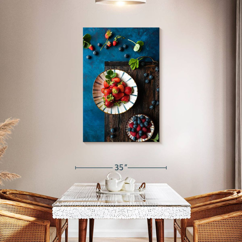 Yarlin Mixed Berries, 45" H x 30" W