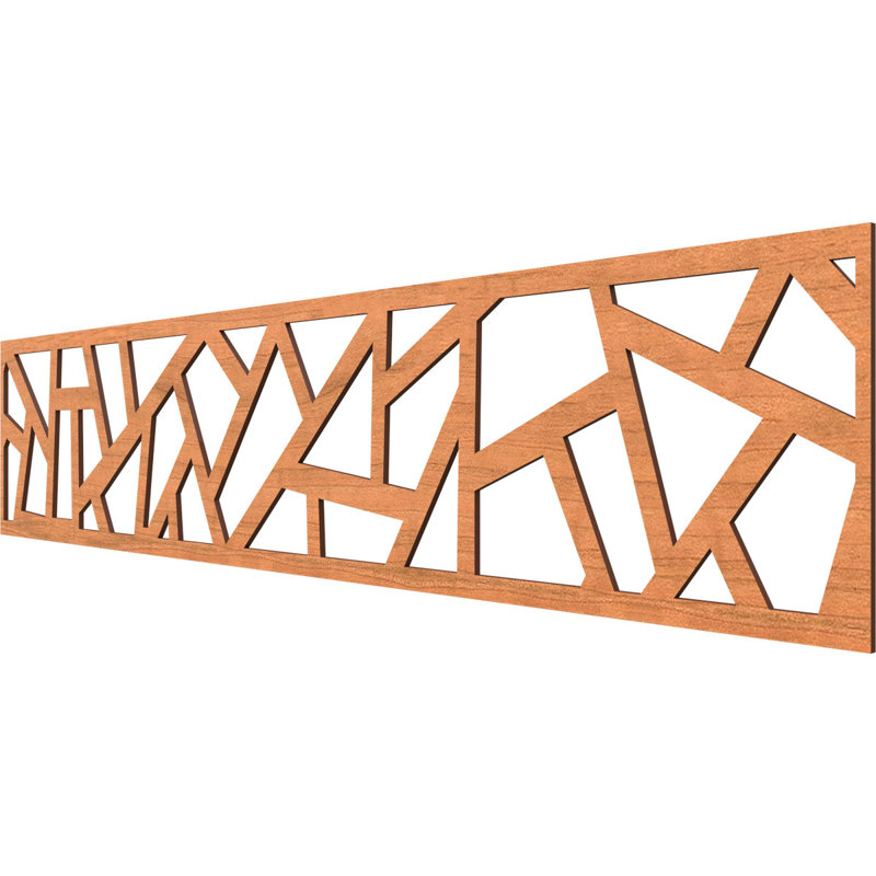 Moulure en bois Harrisburg, Cerisier, H 10 po x l 46,75 po x P 0,25 po