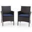 4 - Person Patio Dining Set with Square Table-695459317-695459312