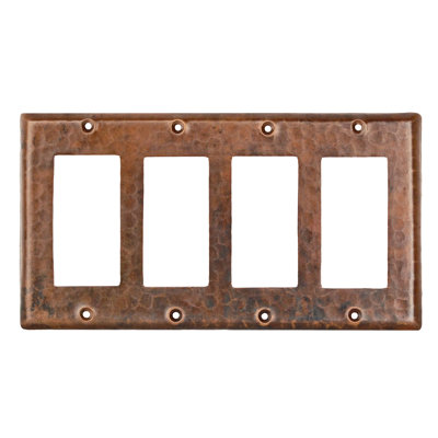4 - Gang Rocker Standard Wall Plate
