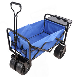 Chariot de plage pliant Wagon Garden (bleu)