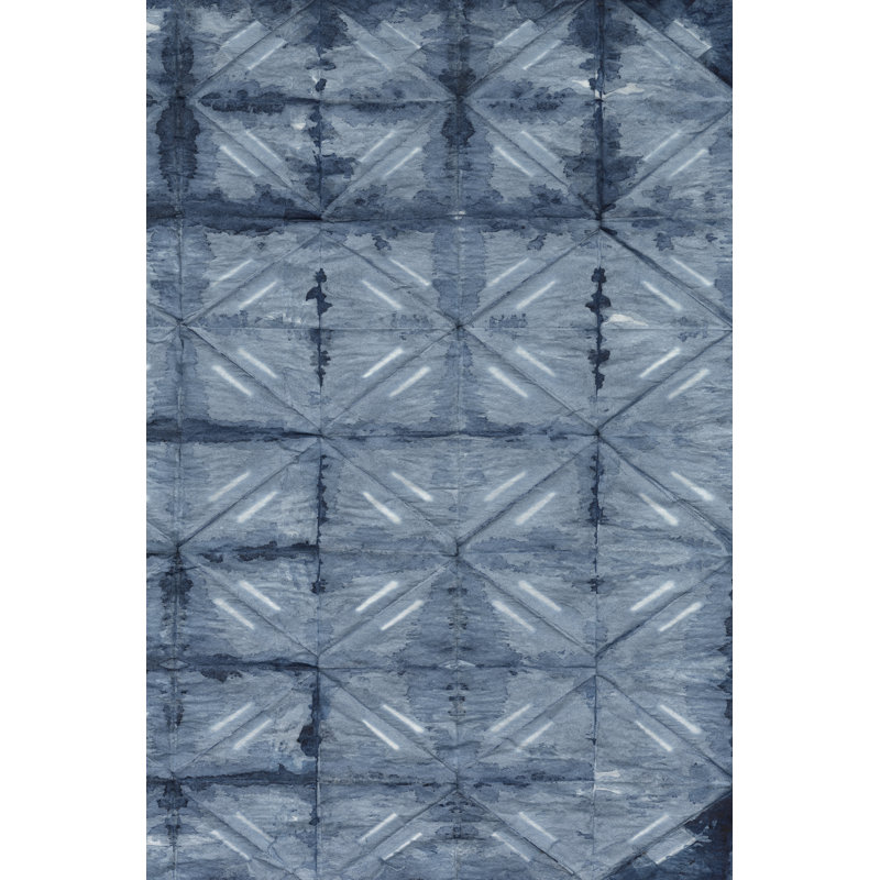 Shibori IV by Chariklia Zarris - Wrapped Canvas Painting, 76cm H x 51cm W x 3.8cm D