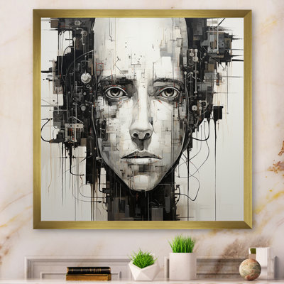 " Robotic Minimalism Portrait II "