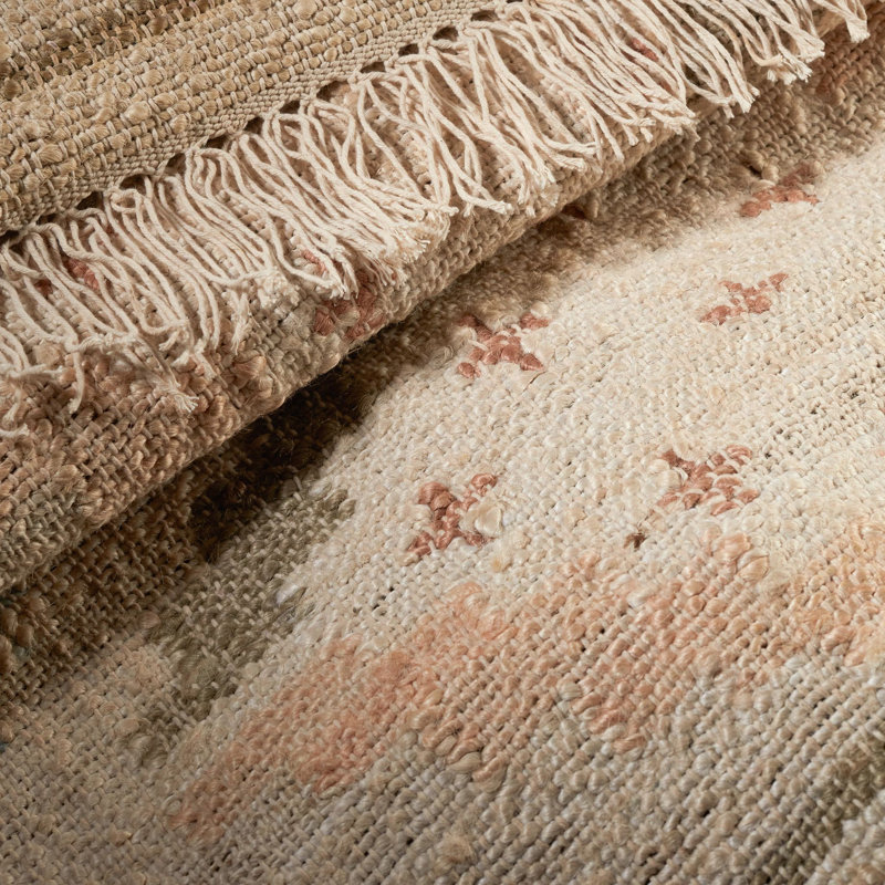 Wilder Kilim Natural Handwoven Jute Rug, Rectangle 5' x 8'
