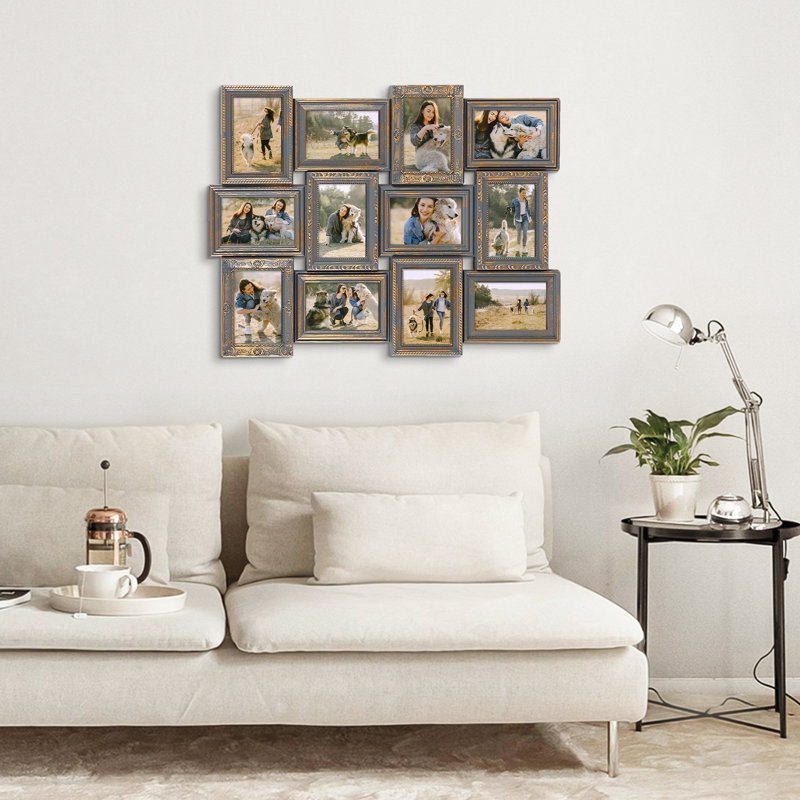 Helland 12 Opening Wall Gallery Picture Frame Set