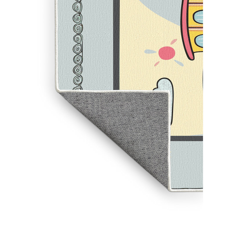 Tapis pour enfants East Urban Home, Rectangulaire 2 pi x 3 pi