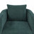 Sutton Peacock Swivel Barrel Chair with Soft Performance Fabric and 360-Degree Swivel for Comfortable Seating-181996960