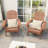 Set of 2 Solid Wood Folding Adirondack Chair for Outdoor Patio, Backyard, Porch, Garden & Deck with Wide Armrests-340859062-336464640