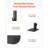 Support à vide pour support de rangement stable multi-modèles Dyson - noir