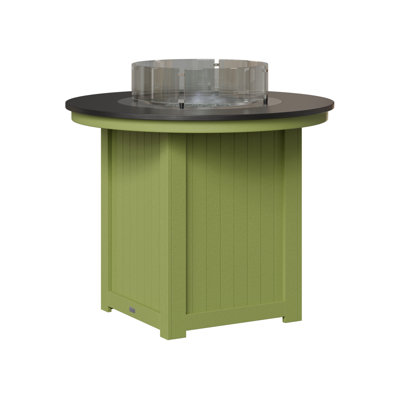 Berlin Gardens Donoma 44″ Round Counter Height Fire Pit Table