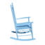 Chaise berçante en bois-607031621
