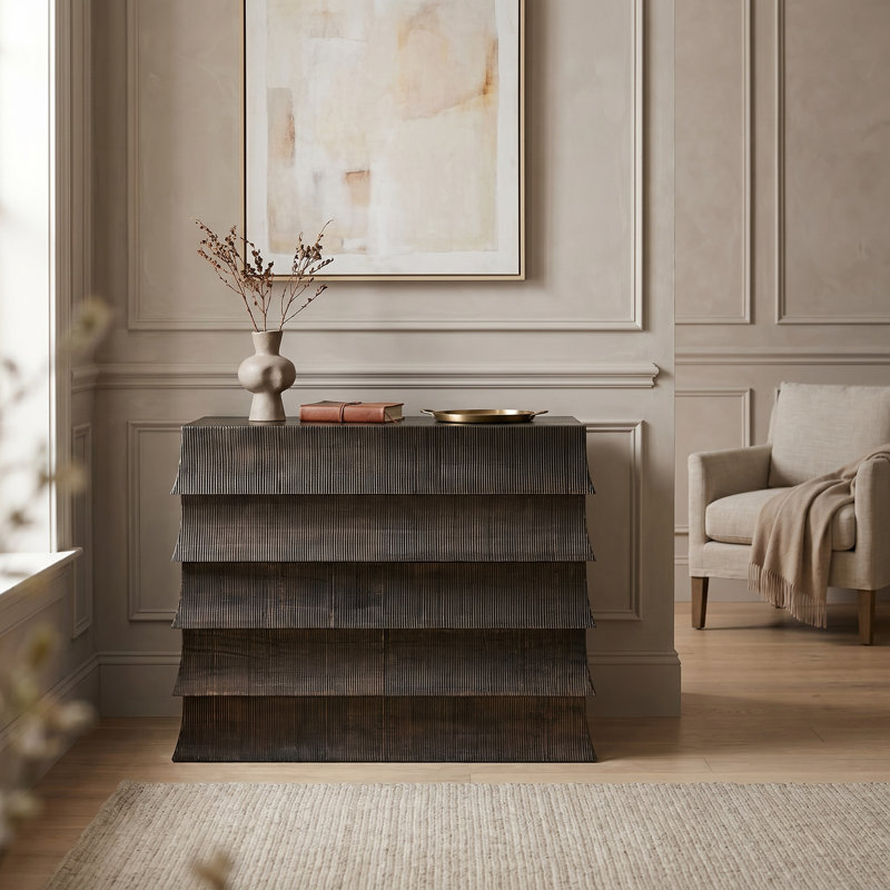 Ava 5 - Drawer Solid Wood Dresser
