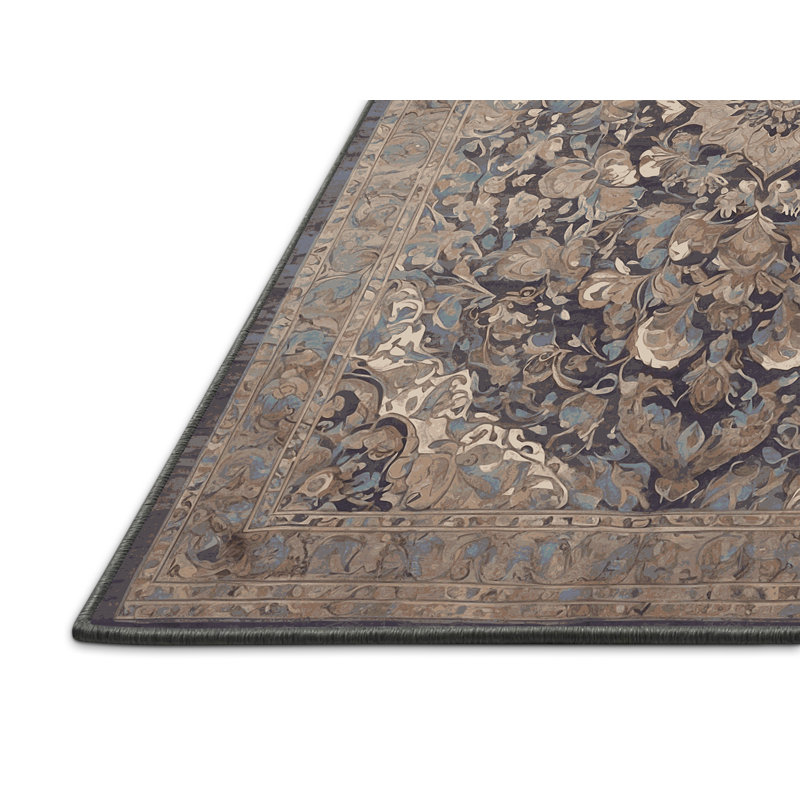 Silky Soft Plush Grey Area Rug, Runner 2' x 4'