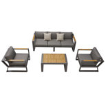 Exee Outdoor 4 - Piece Conversation Set