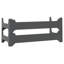 Borchert 12 Bottle Tabletop Wine Bottle Rack in Anthracite